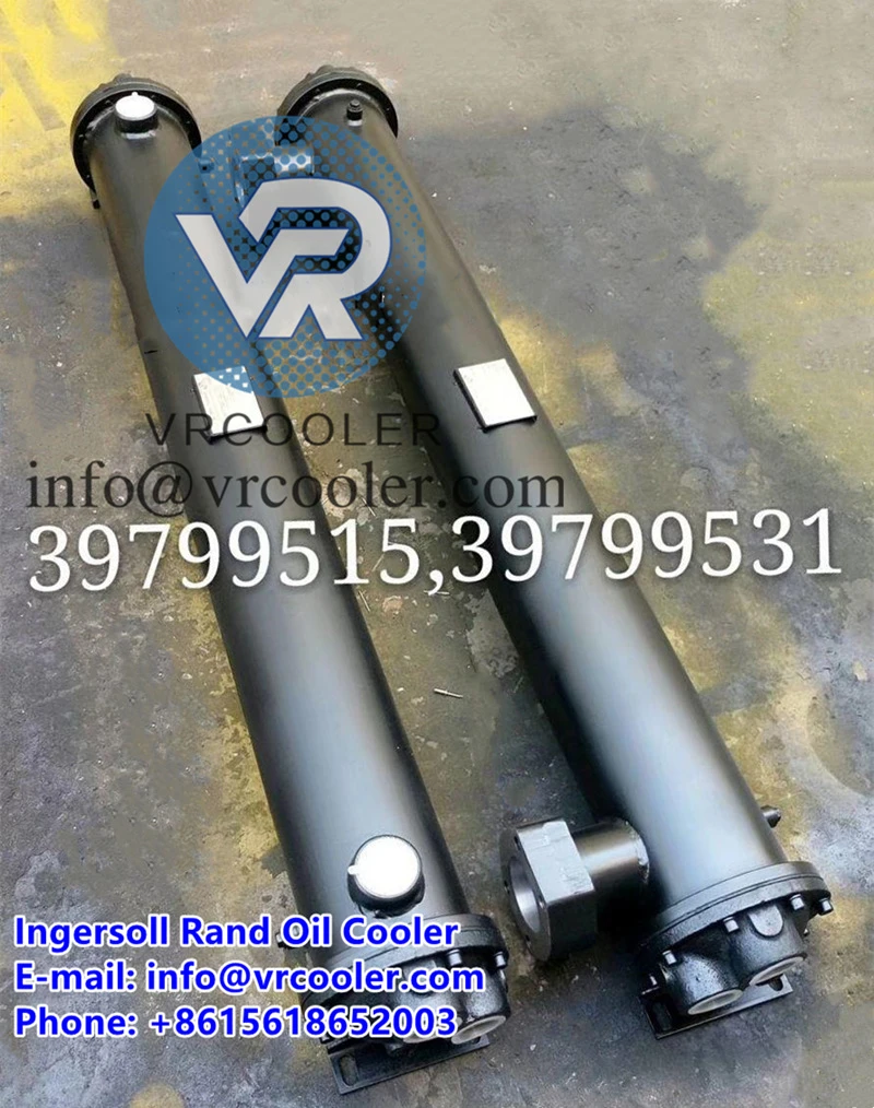 Ingersoll rand oil cooler 39799515 39799531 Ingersoll rand oil cooler 39799515 39799531