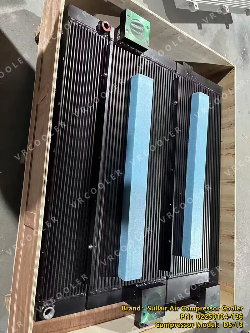 Sullair DS-13 Compressor 02250104-126 CLR Air Cooler Sullair DS-13 Compressor 02250104-126 CLR Air Cooler