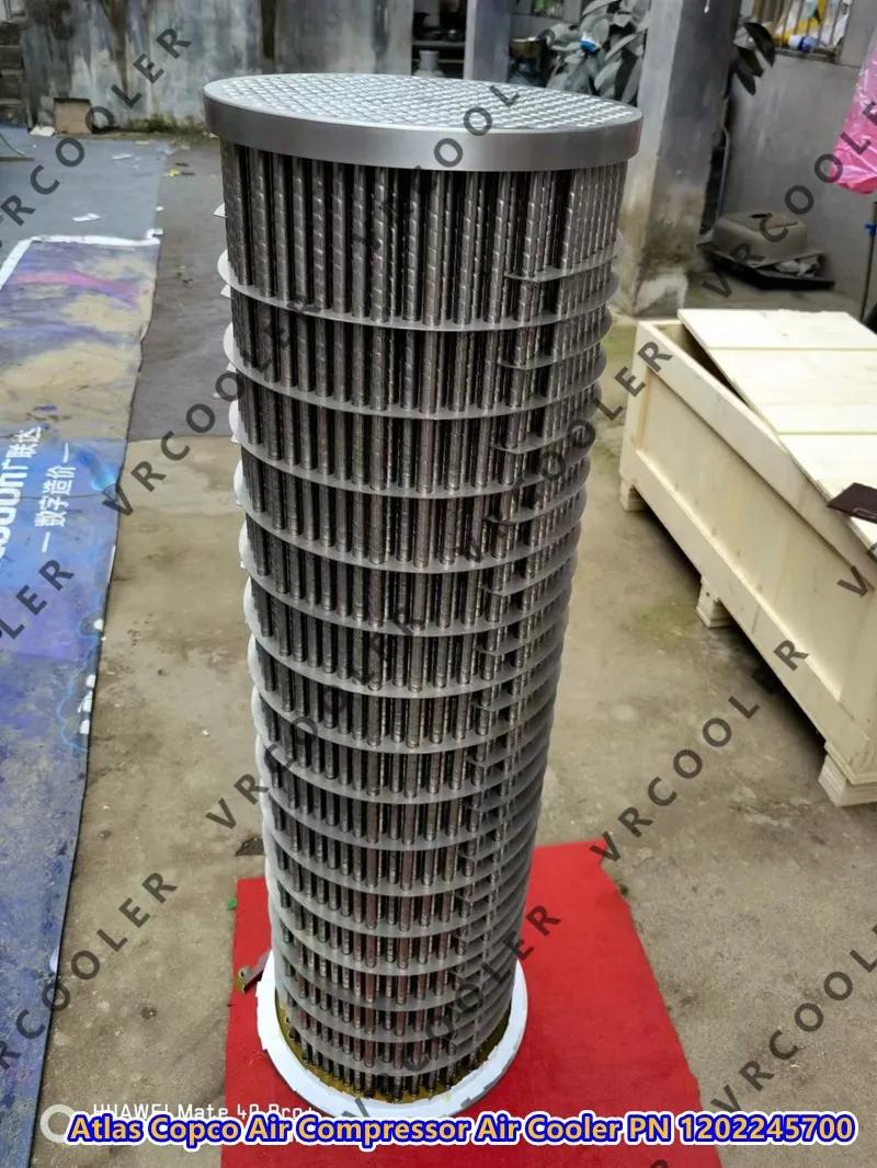 Atlas Copco Air Compressor Air Cooler PN 1202245700 Atlas Copco Air Compressor Air Cooler PN 1202245700