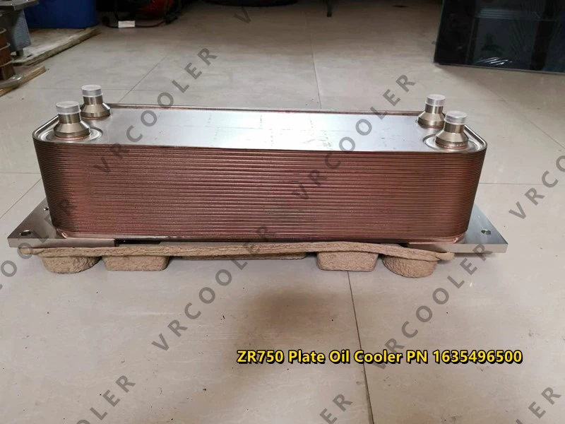 ZR750 Plate Oil Cooler PN 1635496500 ZR750 Plate Oil Cooler PN 1635496500